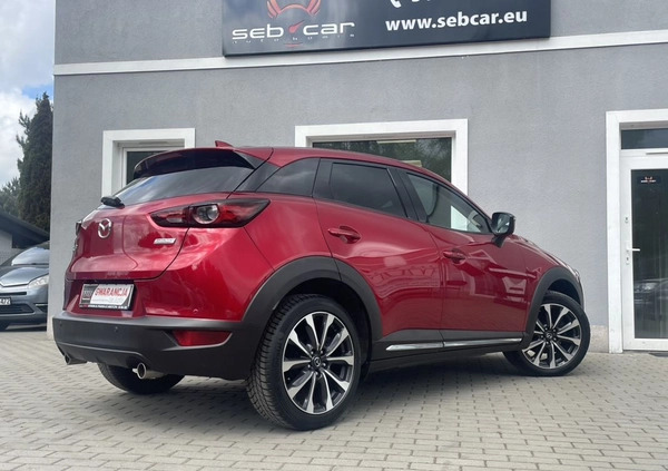 Mazda CX-3 cena 77500 przebieg: 144000, rok produkcji 2020 z Tarnów małe 596